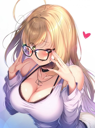 【画像】メガネのせいでクソエロくなってしまっている、女の子がこちらwwwwwwwwwwwww