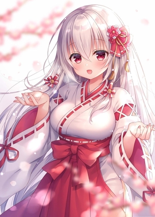 【非・微エロ】憧れの巫女装束を着た女の子の画像まとめ その３