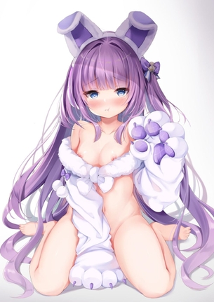 【非・微エロ】日曜日の紫髪美少女画像まとめ　その１５１