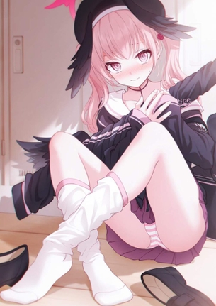 【エロ画像】ブルーアーカイブ 下江コハルと漫画みたいなＨがしたくなる抜きヌキ二次エロ画像