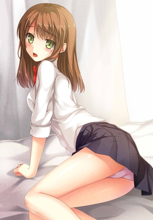 【43枚】パンチラ二次画像でﾊｧﾊｧスレ