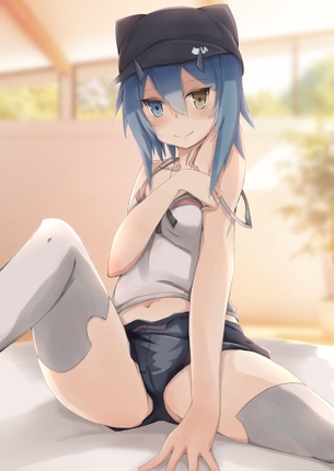 【50枚】青い髪の女の子