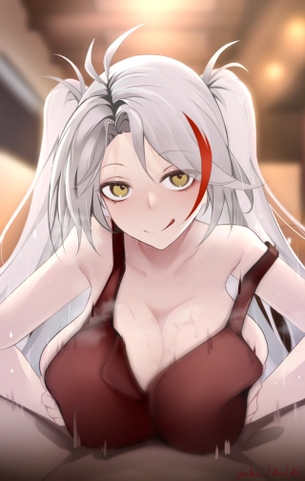 【画像】二次女の子特有の爆乳で、パイズリしてくれるえちえち画像まとめ