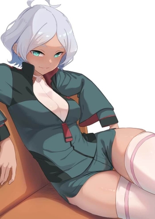 [水星の魔女][エロ画像]セセリア・ドートに性的な目線で誘われたよ♪