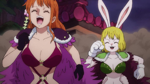 【画像】アニメワンピースさん、鬼滅の刃に対抗するためにエッチなシーンばかりになるｗｗｗｗ