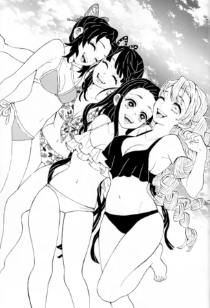 【画像】吾峠先生「え？鬼滅キャラのエッチな絵を書くの？まあ・・・別にいいよ」