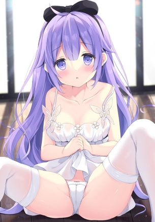 【非・微エロ】日曜日の紫髪美少女画像まとめ その２１６