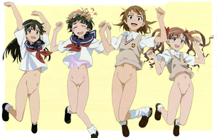 ノーパンで下半身裸な二次元ボトムレス画像