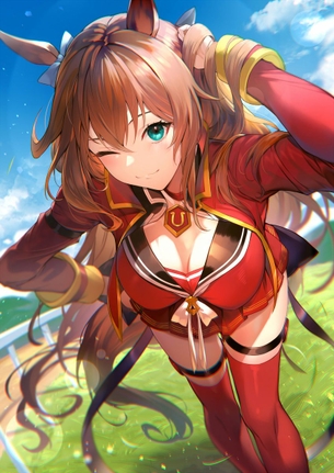 ウマ娘　マルゼンスキー、タイキシャトル、キングヘイローの萌・微エロ画像