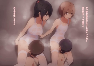 【本場のシステム】男女混浴サウナの二次エロ画像