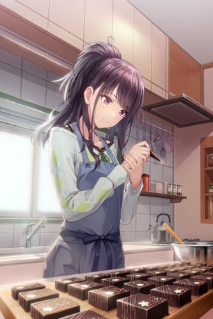 【二次】黒髪女子画像　その４６