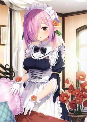 【２次】ご奉仕されたいメイド美少女のエロ画像その３４