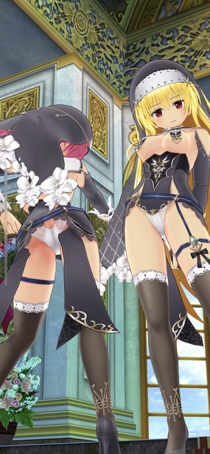 【悲報】閃乱カグラのソシャゲ、ほぼおっぱい丸出しのドスケベ衣装を実装してしまう…
