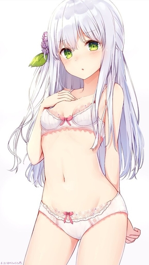 【37枚】下着姿の二次画像が好きすぎてヤヴァイ