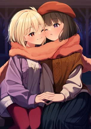 【非・微エロ】仲が良すぎるほほえま百合画像詰め合わせ その５