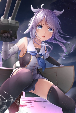 【非・微エロ】武器を持った女の子の画像まとめ　その２