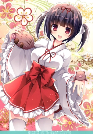 【非・微エロ】穢れた心が清められていく巫女さん虹画像まとめ　その７