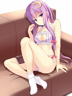 【非・微エロ】日曜日の紫髪美少女画像まとめ　その８３