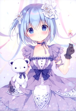 【非・微エロ】水曜日の青髪美少女画像まとめ　その８３