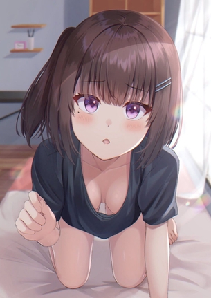 【非・微エロ】肌色成分多めの半脱ぎ美少女画像詰め合わせ　その１６