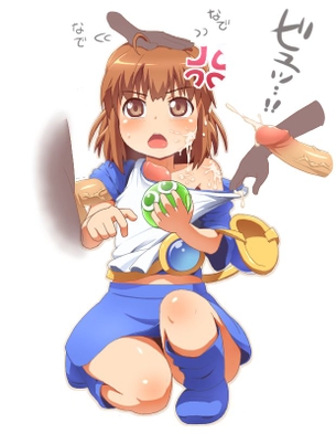 【ぷよぷよ】アルルの壁紙(PC・スマホ)にできそうな高画質なエロ画像
