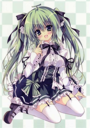 【ガーターベルト】色気たっぷりな下着姿の女の子の二次元エロ画像＆イラスト Part31