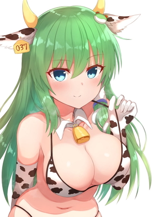 【非・微エロ】木曜日の緑髪美少女画像まとめ　その８４