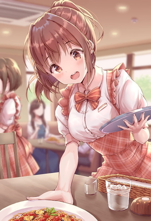 【非・微エロ】可愛さ振りまくウェイトレス画像まとめ