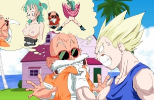 ブルマの悩殺必死のセクシーポーズのエロ画像！【ドラゴンボール】