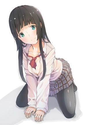 【ふらいんぐうぃっち】黒タイツJK木幡真琴ちゃんの健全な画像