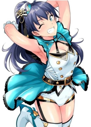 [アイマス][エロ画像]我那覇響のエッチな脇(ワキ)に肉棒がﾑｸﾑｸしたよ♪