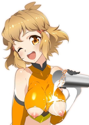 [シンフォギア][エロ画像]立花響のおっぱいを経由した牛乳を飲んだよ♪