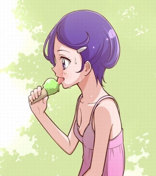 [プリキュア][エロ画像]剣崎真琴(キュアソード)のフェラチオを連想したよ～♪
