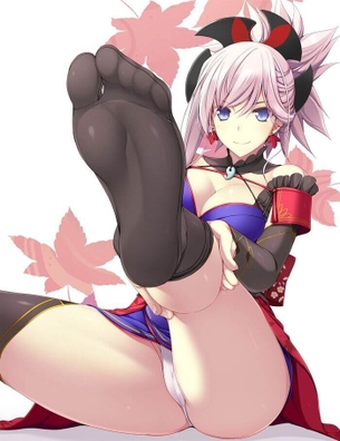 [FGO][エロ画像]宮本武蔵の足裏の匂いでメチャシコしたよ～♪