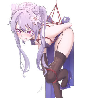 [原神][エロ画像]拘束した刻晴に好き放題みだらな行為をしたよ♪