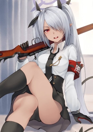 [ブルアカ][エロ画像]銀鏡イオリの大胆なパンチラで抜いたよ～♪