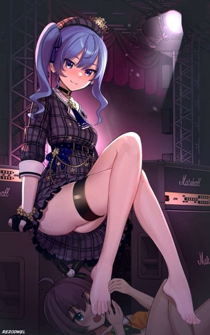 [ホロライブ][エロ画像]星街すいせいの足裏をこっそり匂ったよ～♪