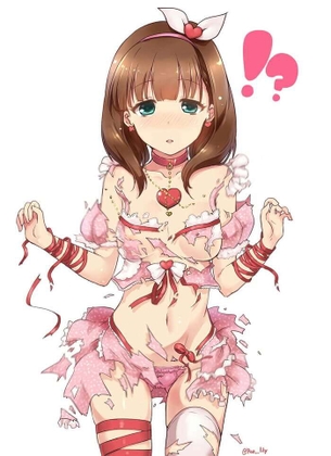 [デレマス][エロ画像]佐久間まゆのドレスを破いたよ～♪