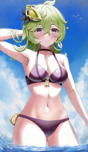 [原神][エロ画像]コレイの子宮口を優しくノックしたよ～♪