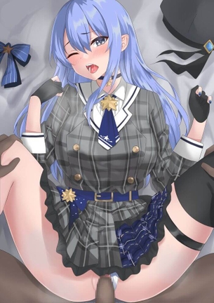 [ホロライブ][エロ画像]星街すいせいと着衣セッ〇スしたよ～♪