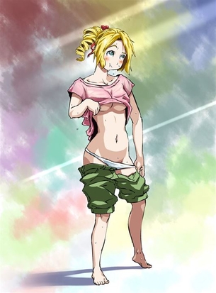 【透け着衣】濡れて体が透けちゃっている女の子の二次元エロ画像＆イラスト Part11