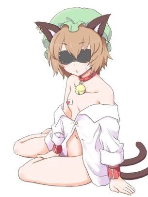 [東方][エロ画像]橙(チェン)を目隠しプレイで味わったよ～♪