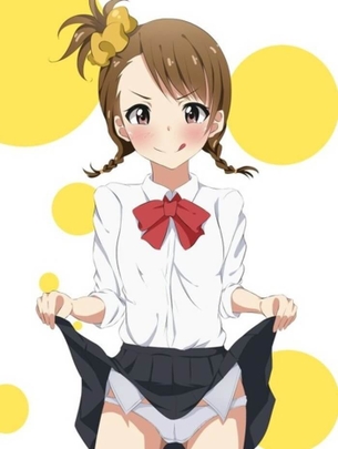 [FGO][エロ画像]双海亜美の元気いっぱいマンコまで布1枚♪