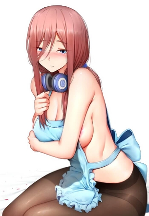 [五等分の花嫁][エロ画像]中野三玖の羞恥心に興奮したよ～♪
