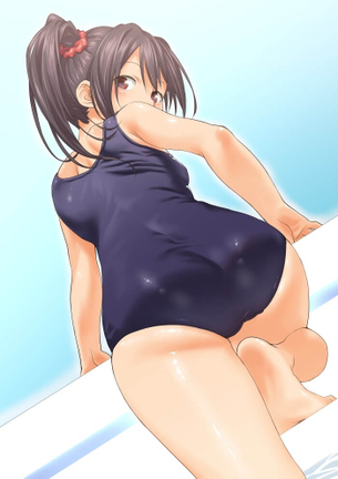[ラブライブ!][エロ画像]スク水の矢澤にこが性的な目線で誘ってきたよ♪