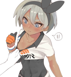[ポケモン][エロ画像]サイトウの乳首を能動的に確認したよ～♪
