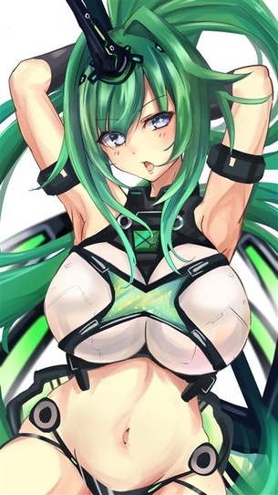 【超次元ゲイムネプテューヌ】グリーンハート 二次元エロ画像＆イラスト Part2