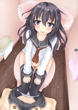 [艦これ][エロ画像]暁のトイレをガチで目視確認したよ～♪