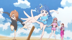 【悲報】プリキュアさん、男の娘の乳首を不自然に隠してしまう