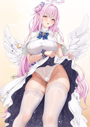 【２次】太ももが綺麗な女の子のエロ画像その１０３